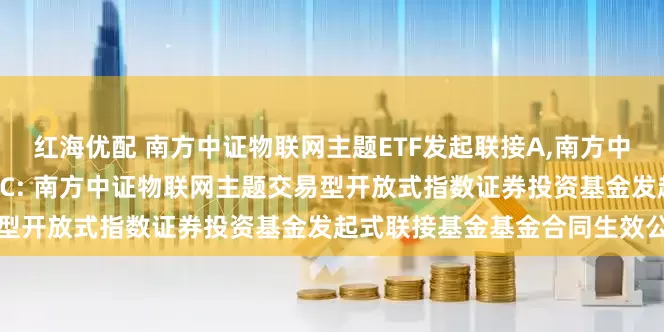 红海优配 南方中证物联网主题ETF发起联接A,南方中证物联网主题ETF发起联接C: 南方中证物联网主题交易型开放式指数证券投资基金发起式联接基金基金合同生效公告