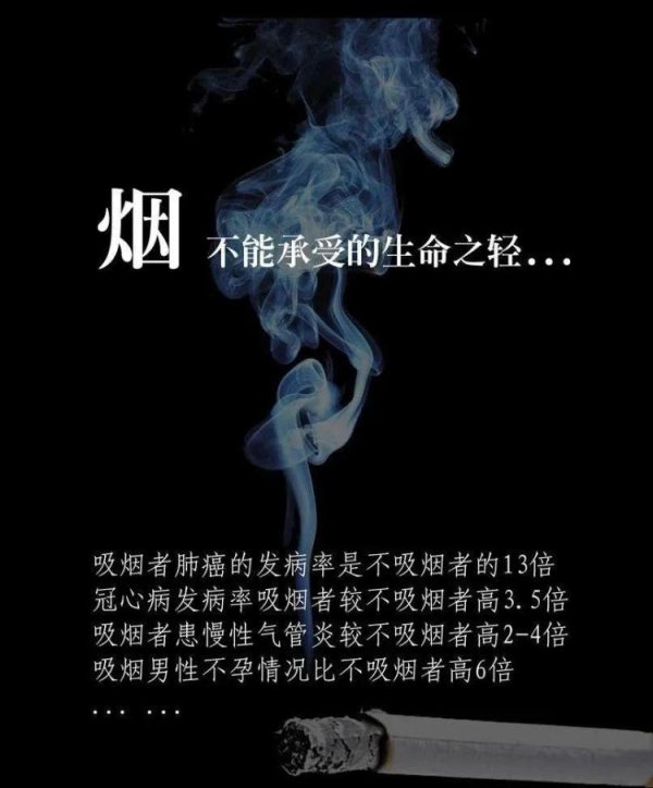 万全之策 从青春开始的“健康倒计时”？你燃烧的不只是烟草，更是生命！